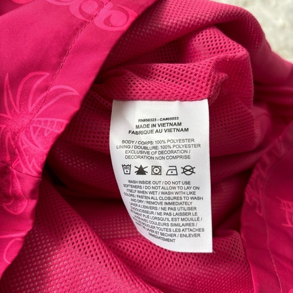 Nike Men's Size Medium Pink Woven Beach Flow Swim Shorts - Picture 3 of 5